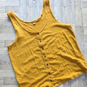 Old Navy Button Down Tank Top
